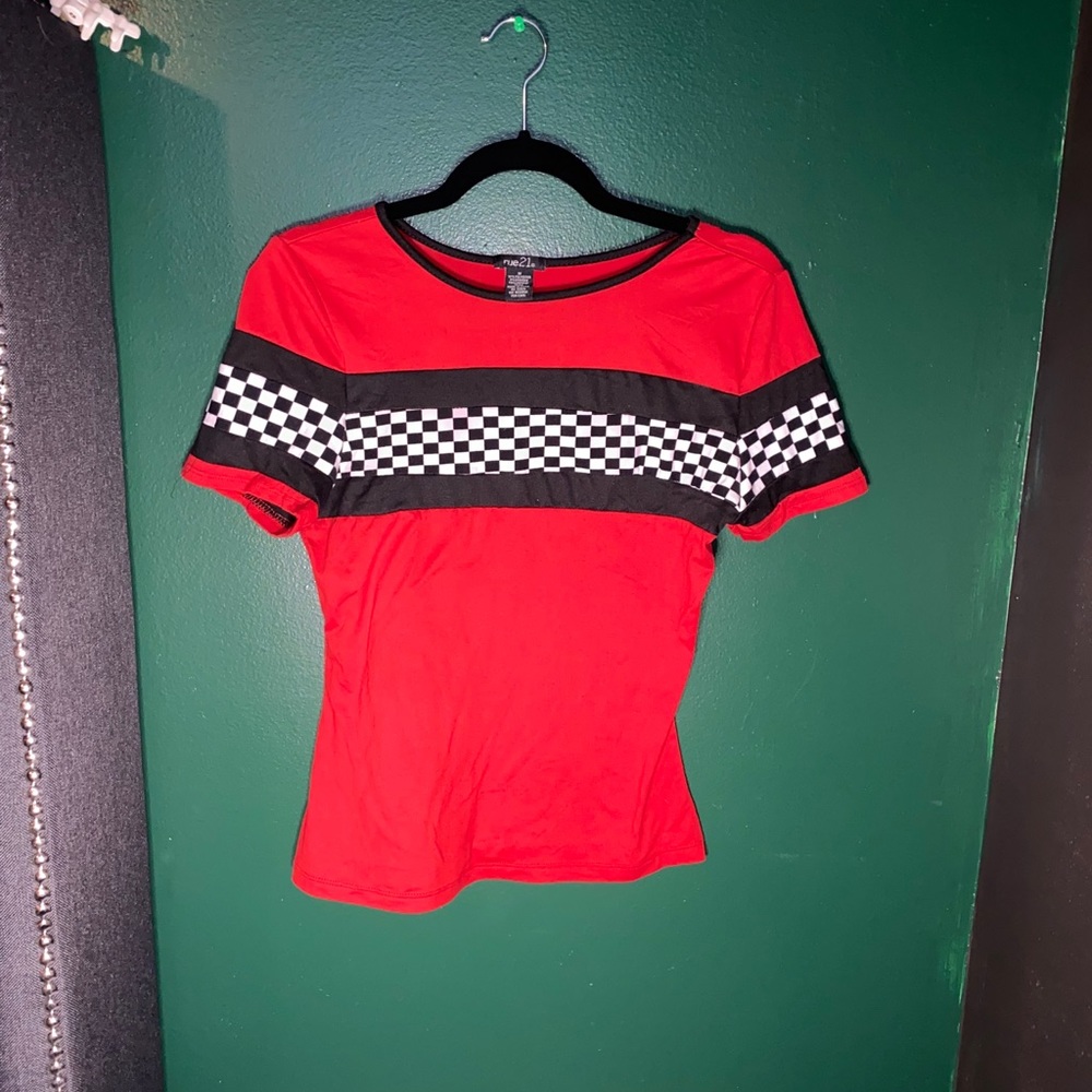 Stretchy Rue21 Checkered Shirt